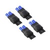 FLY RC 4pcs EC3 Female Plugs RC Battery Adapter Connector