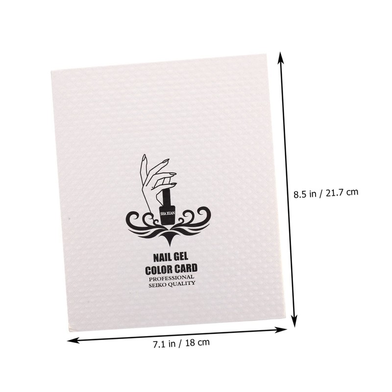 BIUDECO Nail Art Wear Nails Display Board Manicure Nail Holder