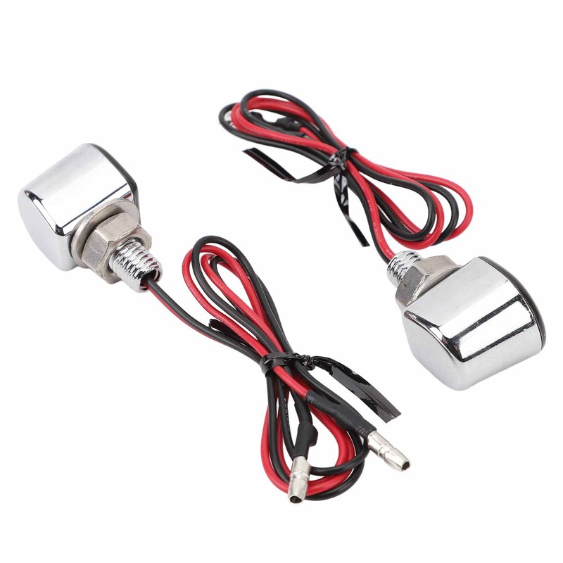 Handlebar LED Turn Signal Light DC12V Retro Mini Waterproof Increased