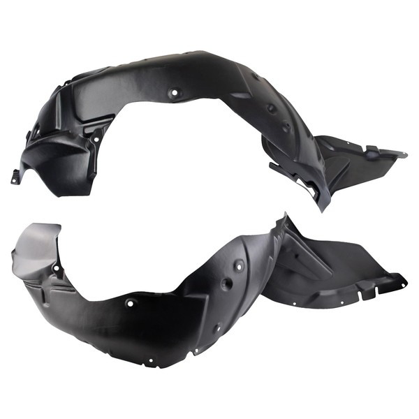 TRQ TRQ Inner Fender Liner Set Compatible with 2009-2013 Mazda