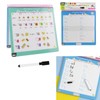Activity Book with Felt Dry Erase Learn Days Money Math