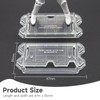 NC EBCO 30 Pieces Action Figure Display Stands Clear Doll
