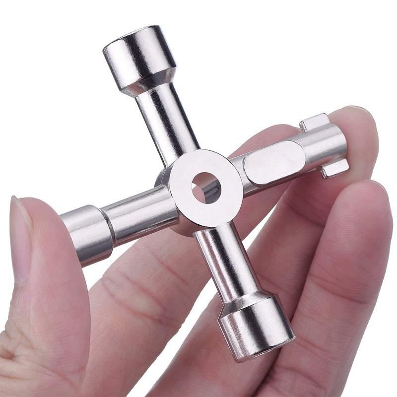 Meter Box Key Gas Key Meter Key 4-Way Multi-Functional Utilities