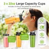 KOIOS Blender for Smoothies,Personal Blender for Shakes and Smoothies with