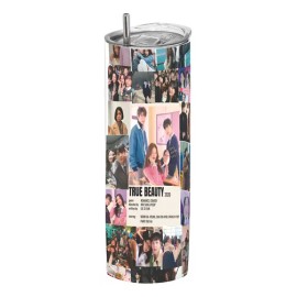 Termo Skinny Café 20 Oz K-drama True Beauty #29