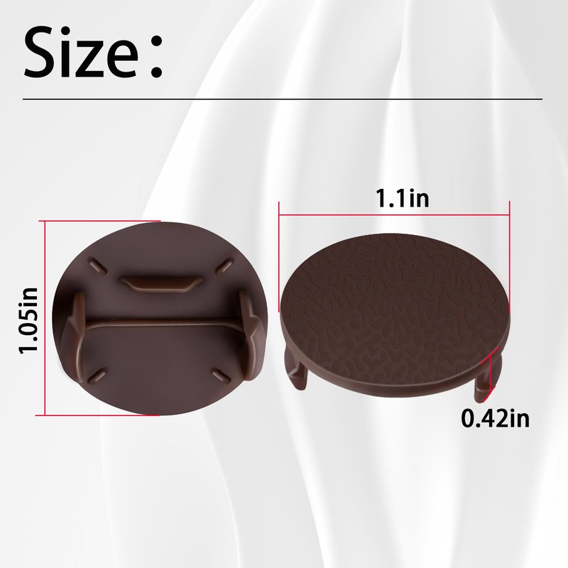 Interior Door Panel Armrest Screw Retainer Protective Cover Compatible with