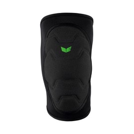 Erima Unisex Elbow Brace, Black (Black / Green), XL