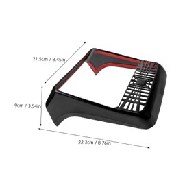 ULTECHNOVO Rear Air Vent Cover for 3 Abs Vehicle Air Vent Protector Stylish Decor