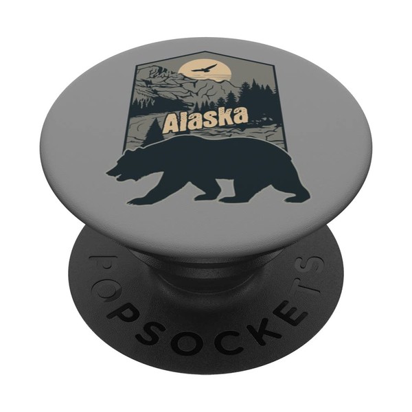 Alaska Bear PopSockets Swappable PopGrip