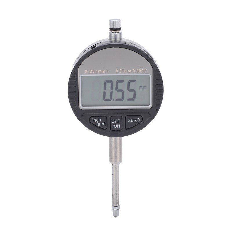 Electronic Digital Dial Indicator Gauge Inch/Metric Conversion Measuring Tool 0.01mm