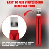 TonGass 7-Inch Vinyl Siding Removal Tool with Extra Long Handle,