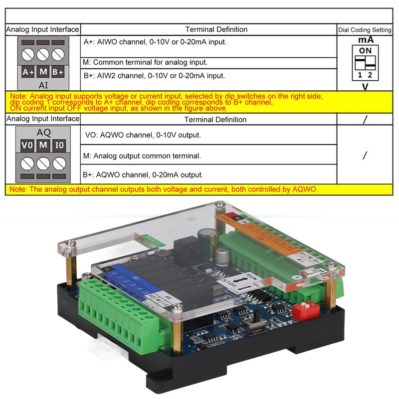 Programmable Logic Controller PLC Compatible with S7 200 CPU222XP Accessory