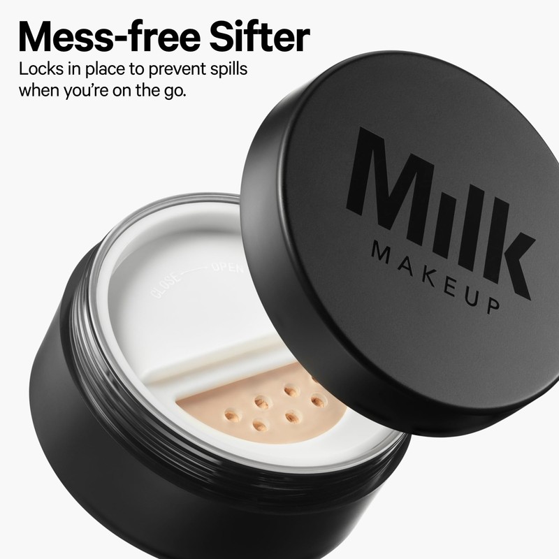 Milk Makeup Pore Eclipse Matte Translucent Setting Powder, Translucent Deep