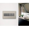 Adorne AWC4GSN4 4-Gang Wall Plate in Satin Nickel
