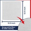 USANOOKS Microfiber Cleaning Cloth - White - 12Pcs (12.5x12.5 inch)