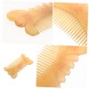 Gatuida Cleat Horn Comb: Handmade Polished Handheld Comb For Scalp
