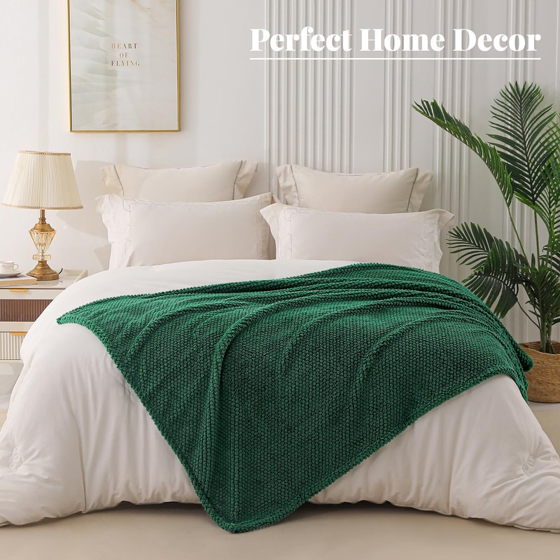 Whale Flotilla Soft and Warm Flannel Blanket, 130 x 170