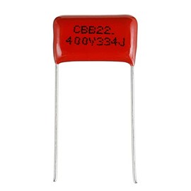 BOJACK 330 nF 0.33uF 334J 400V Metallized Polypropylene Film DC Capacitor (pack of 20 pcs)