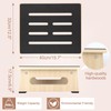 One Step Stool for Adults Seniors with Non-Slip Rubber Stepping