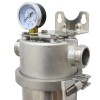 TECHTONGDA Brand New Stainless Steel Front Filter House Waterway Filter