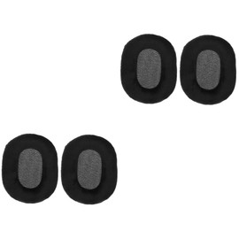 Mobestech 4 Pcs Headphone Replacement Pads M50 M50cwh Ear Pads Chic Headset Sleeves for Professional Headsets Easy Install Comfort Fit