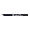 Manuscript Pen MM6409 Italic Marker, Assorted, Black, 4-Pack