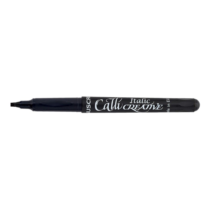 Manuscript Pen MM6409 Italic Marker, Assorted, Black, 4-Pack