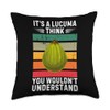 Vintage It's A Lucuma Fruit Think You Wouldn't Understand Throw