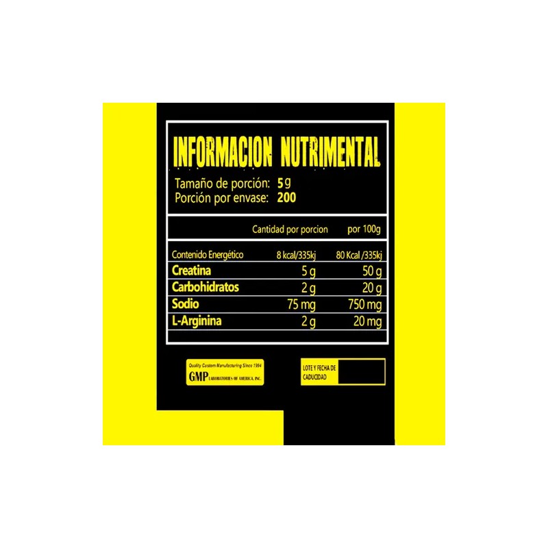 Suplemento Creatina Monohidratada 34 Zero 1 Kg C/u 2 Piezas