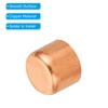 PATIKIL 3/4 Inch ID Copper Pipe End Cap, 3 Pack
