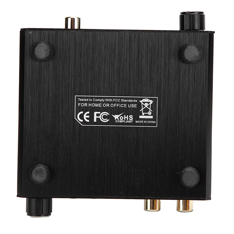 AY107 DAC Converter DigitaltoAnalog Audio Converter RCA 3.5mm Coaxial Optical