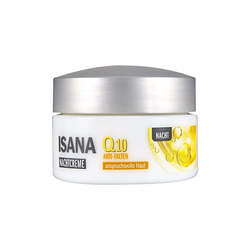 ISANA Anti-Wrinkle Q10 Night Cream - Firming Anti-Ageing Care -