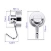 BTLIN Magnetic Hooks, Small, Strong, Neodymium, Magnetic Hooks, Diameter 0.6