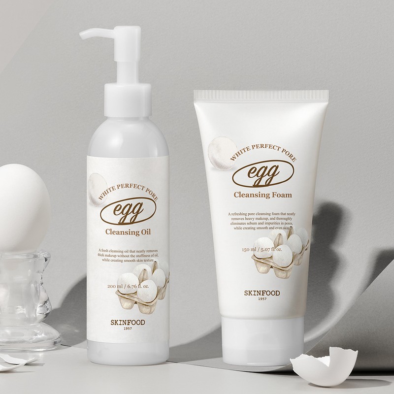skin food [Skinfood] Egg White Perfect Pore Cleansing Oil 200ml