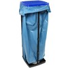 com-four® garbage bag stand with lid, can be set up