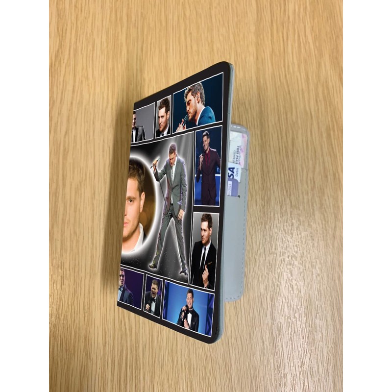 Michael-Buble Celebrity Singer Icon Passport Case Holder Gift