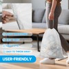 Ryobyo 13 Gallon Trash Bags Drawstring- 90 Counts Medium Trash