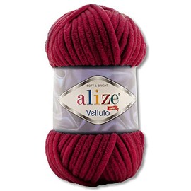 100 g Alize Velluto Wool in 30 Selection (107 | Cherry)