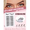 Eyelash Cluster Lashes Mixed 9-13 mm Eyelash Extensions D Curl