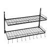 Pot and Pan Rack Organizer Hanger Storage Wall Holder Kitchen