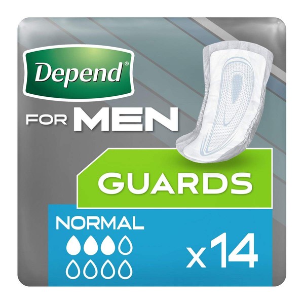 zählen Guards für Männer, maximale Absorption - Inkontinenz - 14 Stück