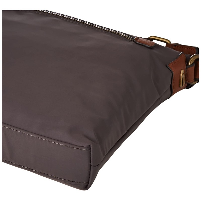 camel active Bari Damen Umhängetasche Crossbody Bag Groß Grau