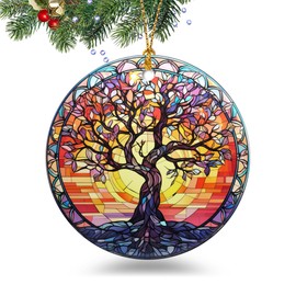 Tree of Life Christmas Ornaments 2024 Tree of Life Ornament Holidays Ornaments Christmas Tree Ornaments Hanging Accessories Navidad decoracion Christmas Xmas Gifts for Home Indoor Outdoor Decor