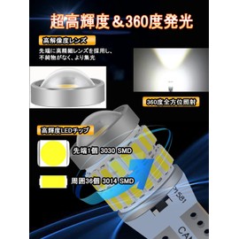 t10 led (t10 white (4pcs))