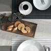 Bowel solid woven table mat series, dark gray / 보웰