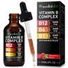 acentiallabs Vitamin B12 Liquid Drops, B12 Sublingual 5000 mcg, Vitamin