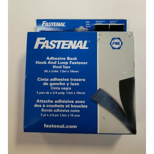 Fastenal 5 Foot Adhesive Back Hook and Loop Fastner