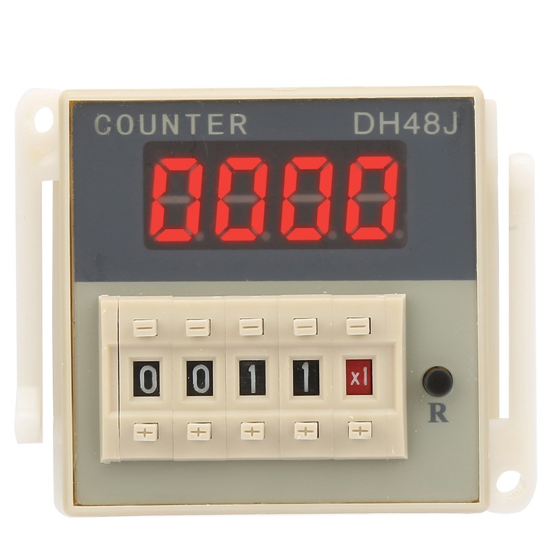 O111ROM DH48J-8A LCD Digital Electronic 8 Pins Counter Delay Time