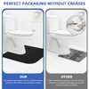 HBGOTL Upgrade Round Commode Potty Training Mats for Boys, Potty