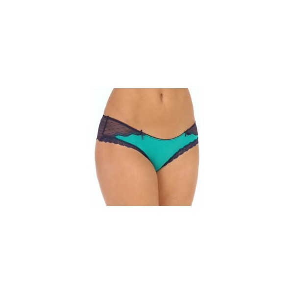Honeydew Intimates Women's Scarlette Rayon Hipster Panty, Emerald, Medium